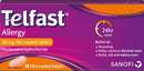 Telfast Allergy Relief 120mg Tablets - 30 Pack