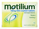 Motilium 10mg Tablets - 10 Pack