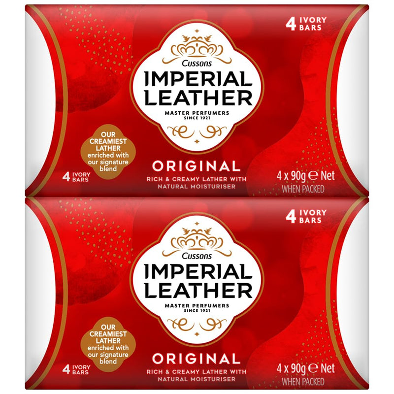 Imperial Leather Original Bar Soap 4 Pack