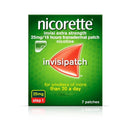 Nicorette Invisi Patch Extra Strength 25mg Step 1 - 7 Patches