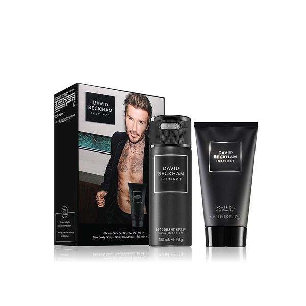 David Beckham Instinct - Shower Gel & Deodorant Gift Set