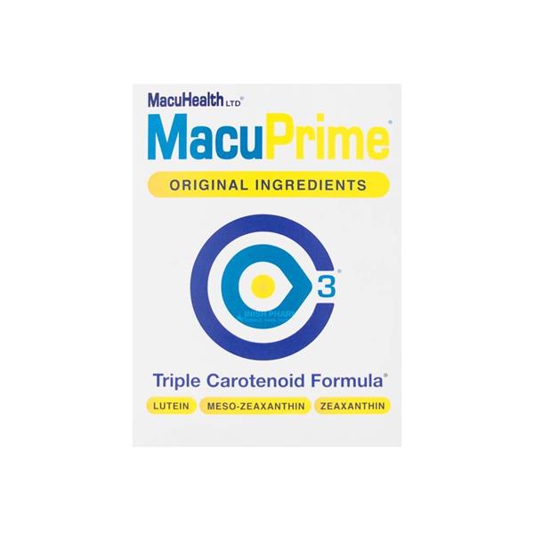 MacuPrime Triple Carotenoid Formula