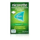 Nicorette Freshmint 2mg Chewing Gum