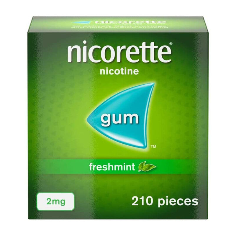 Nicorette 2mg Gum, Original Flavour - 210 Pack