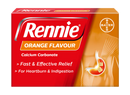 Rennie Orange Tablets – 48 Pack