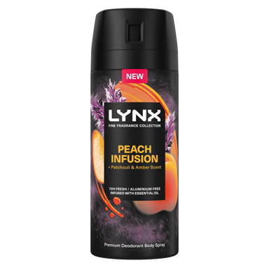 Lynx Peach Infusion 72hr Deodorant Spray