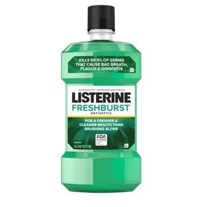 Listerine Fresh Burst Mouthwash 500ml