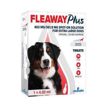 Fleaway Plus Spot Treatment for Extra Large Dogs