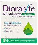 Dioralyte Rebalance Natural 6 Sachets