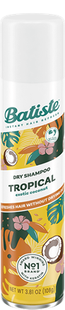 Batiste Tropical Dry Shampoo 200ml