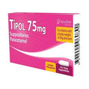 Tipol 75mg Paracetamol Suppositories