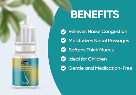 Knoxzy Saline Normal Nasal Drops