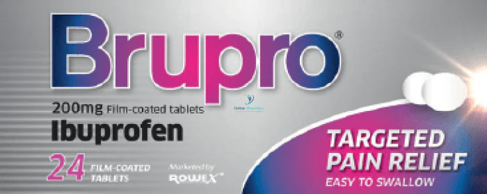 Brupro 200mg Ibuprofen Tablets