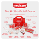 Medicare First Aid Work Kit 1-10 Persons