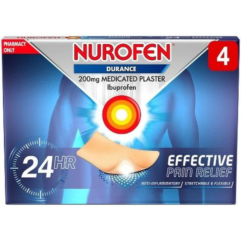 Nurofen Durance 200mg Medicated Plasters