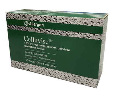 Celluvisc 1% Eye Drops - 60 Pack