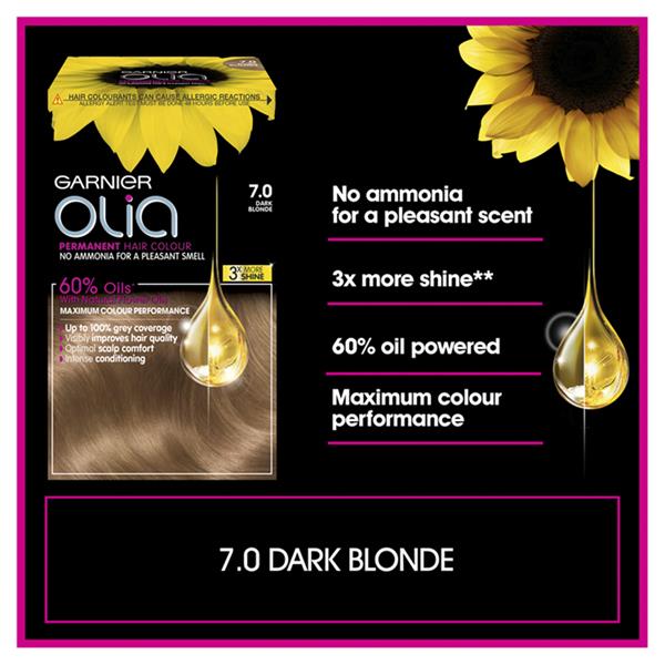 Garnier Olia Dark Blonde Permanent Hair Colour