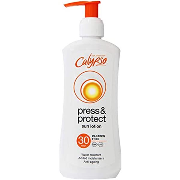 Calypso Press & Protect Sun lotion SPF30