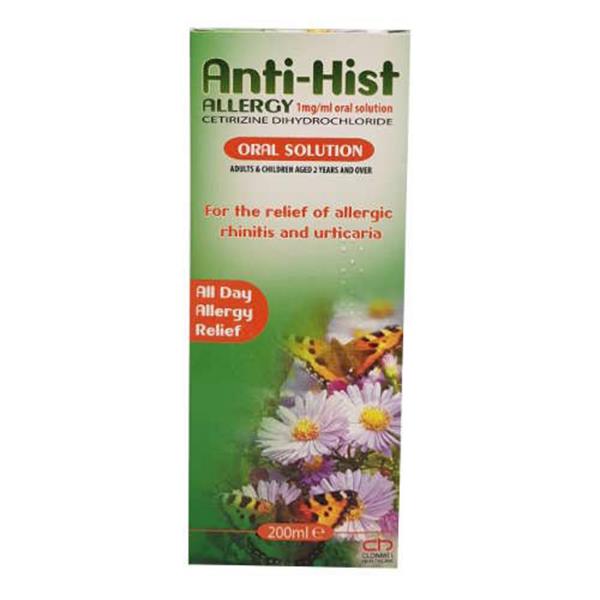 Anti-hist Oral Solution 200mL