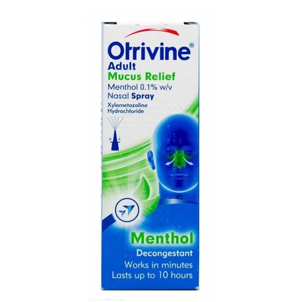 Otrivine Adult Mucus Relief Spray 10mL