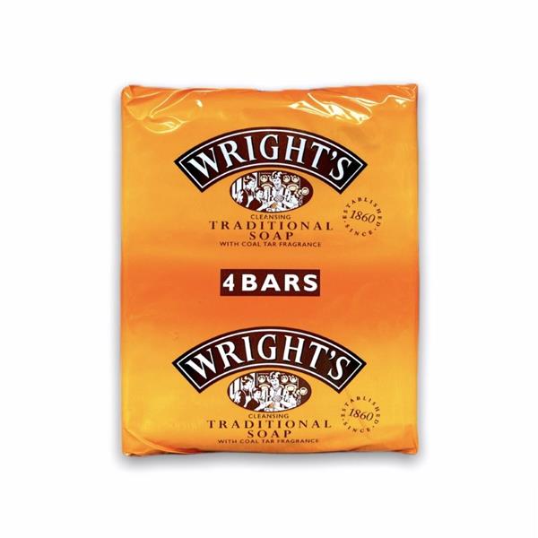 Wright's Bar Soap 125g - 4 Pack