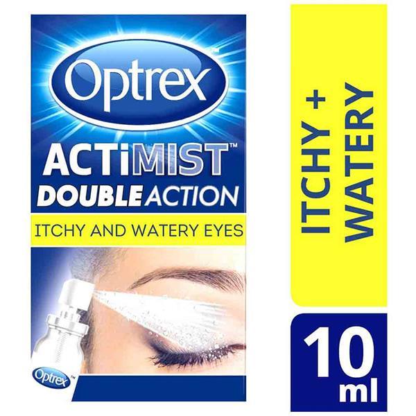 Optrex Actimist Double Action Spray for Itchy & Watery Eyes 10ml
