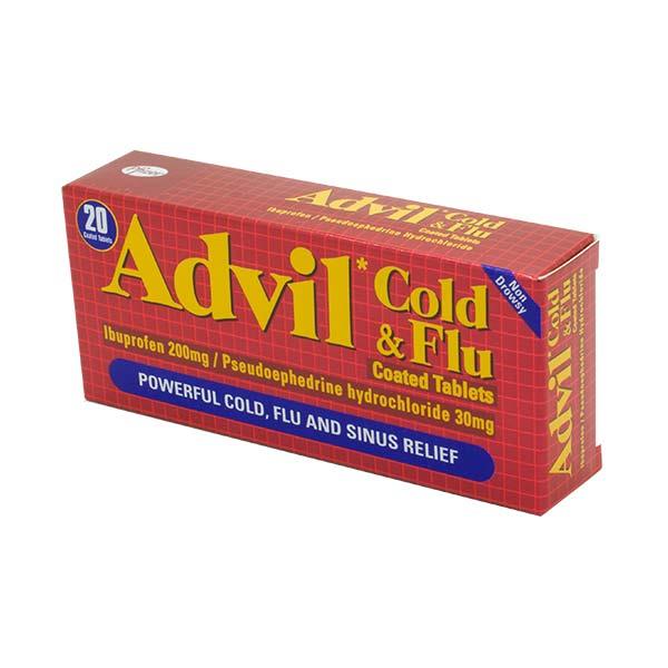 Advil Cold & Flu Tablets - 20 Pack