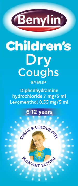 Benylin Children's Dry Coughs 6-12 Years 125ml