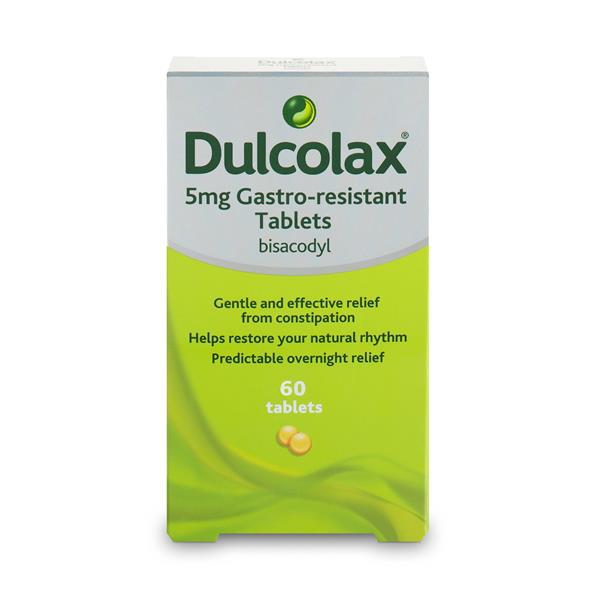 Dulcolax 5mg Tablets - 60 Pack