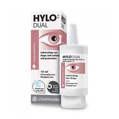 Hylo Dual - Preservative Free Eye drops 7.5mL