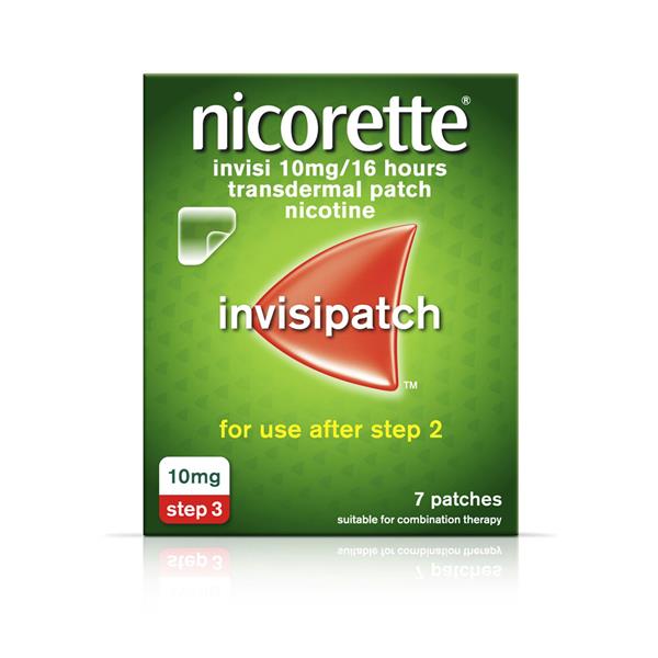 NICORETTE INVISIBLE PATCH 10MG - 7 PATCHES