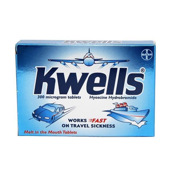 Kwells Hyoscine Travel Sickness Tablets 12 Pack