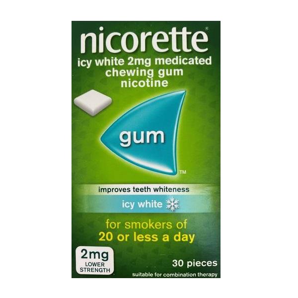 Nicorette Icy White 2mg - 30 Pack