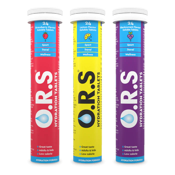 O.R.S Hydration Tablets (various flavours)