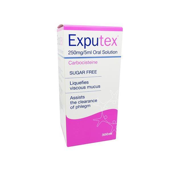 Exputex 250mg/5ml Oral Solution