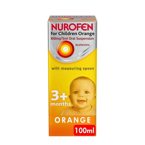 Nurofen For Children (3+ Months) Orange 100mL