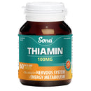 Sona Thiamin B1 100mg 60 Tablets