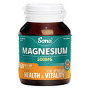 Sona Magnesium 500mg 60 Tablets