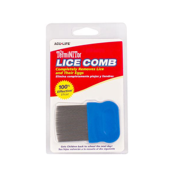 Aculife Metal Lice Comb