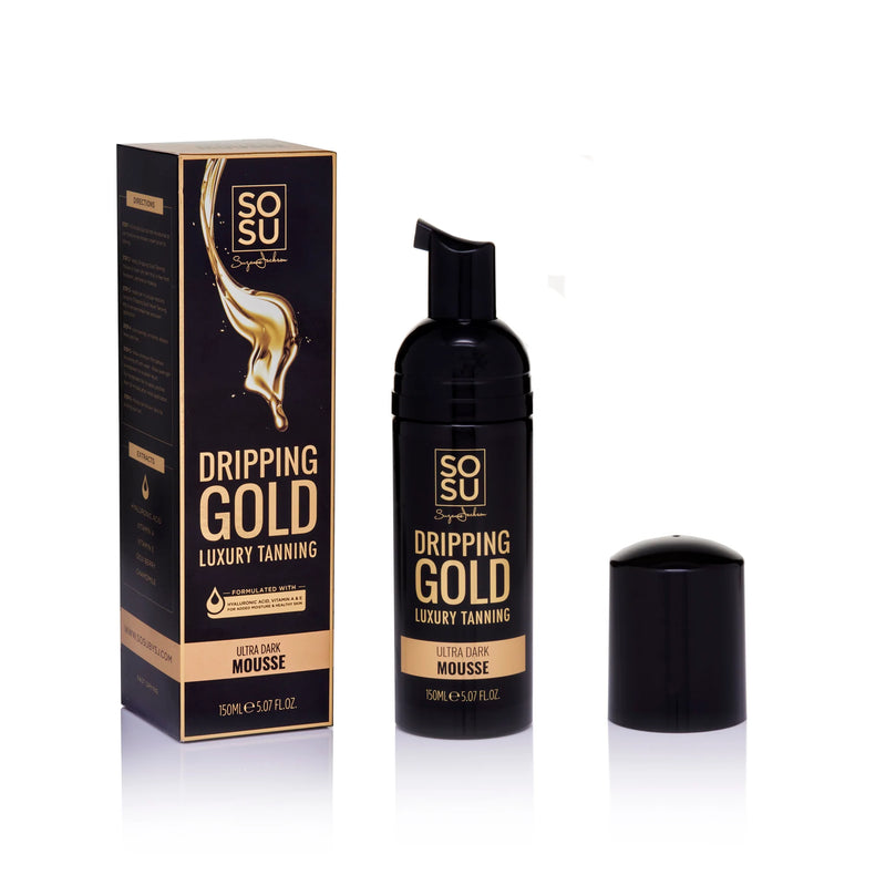 SOSU Dripping Gold Liquid Luxe Ultra Dark Mousse 150ml