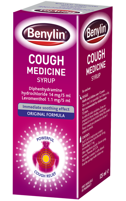 Benylin Cough Medicine Syrup - 125ml