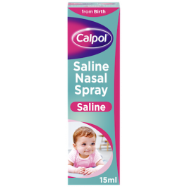 Calpol Soothe And Care Saline Nasal Spray 15ml