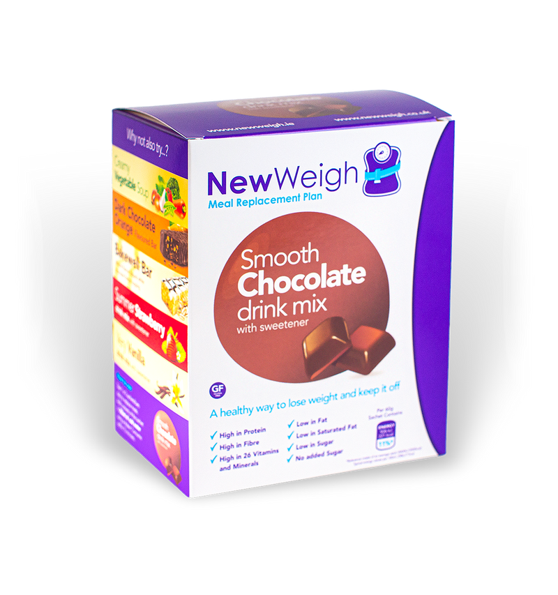 NewWeigh Smooth Chocolate Drink Mix - 7 Pack