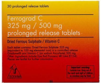 Ferrograd C - 30 Tablets