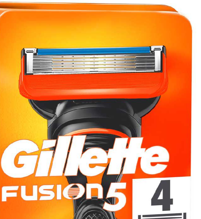 Gillette Fusion5 Men’s Razor Blade Refills, 4 Pack