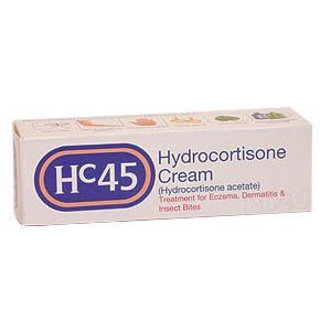 HC45 Hydrocortisone Acetate 1% Cream - 15g