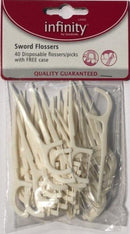 Infinity Dental Flossers - 40 Pack