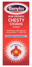 Benylin Chesty Cough Syrup Non-Drowsy