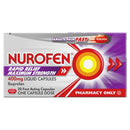 Nurofen Rapid Relief Liquid Capsules 400mg - 20 Pack 