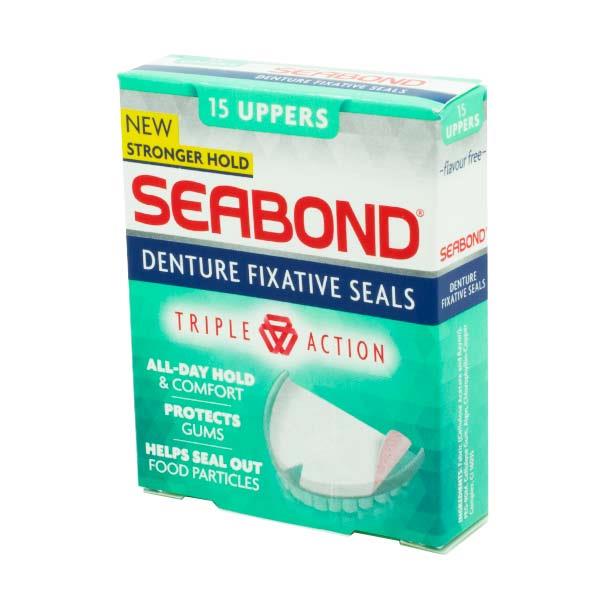 Seabound Denture Fixative Seals - 15 Upper Seals